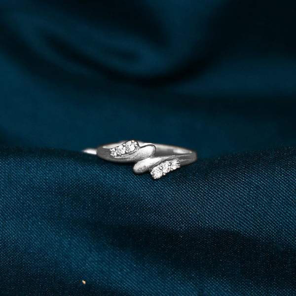 Dainty Stackable 92.5 % Sterling Silver Ring - Anjoriya Jewels